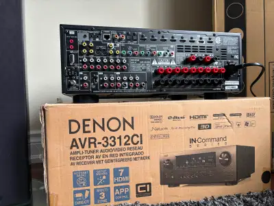 Denon AVR-3312C 7.2 channel Integrated Network A/V Receiver, View more