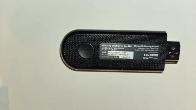 Samsung Wireless PC Mirroring Adapter64519992323329121