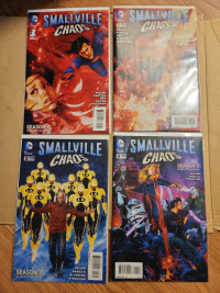 Smallville season 11 chaos #1-4