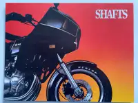 1982 Suzuki Shafts Original 8 Pg Dealer Brochure 