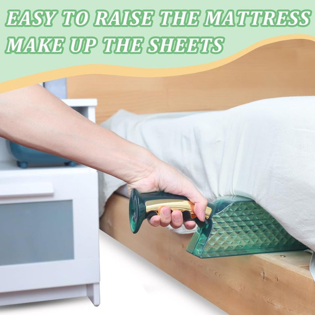 2 Pcs BEDAAA BELIARST Mattress Lifter Tool and Bed Maker Kit in Bedding in Kitchener / Waterloo - Image 2