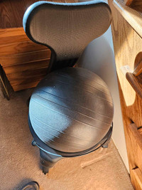 Ergonomic ball chair