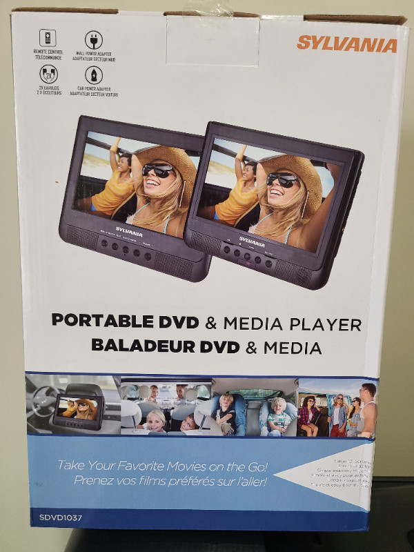 PORTABLE DVD & MEDIA PLAYER in CDs, DVDs & Blu-ray in St. Catharines