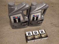 Mobil 1 - 0W40 engine oil and M1-110 filters - Nissan GTR