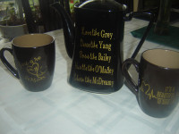 Grays Anatomy Tea Pot & Cups