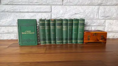 Discover an extraordinary collection of Charles Dickens’ works, published between 1874 and 1876 by t...
