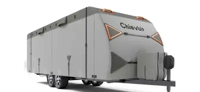 New Heavy Duty Travel Trailer Cover for All Weather Protection 30-33ft Pickup neighborhood Lynnwood...