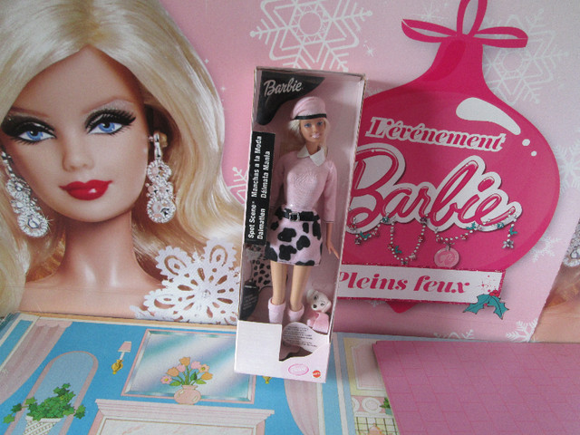 Ancienne  Barbie 2001  Dalmatian Look Spot Scene   Neuve - Rare dans Jouets et jeux  à Longueuil/Rive Sud