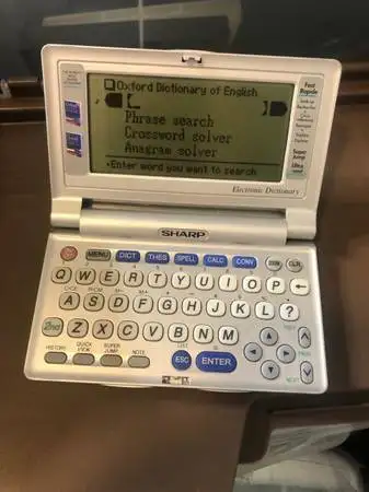 Sharp PW-E300 Electronic Oxford English Dictionary, View more