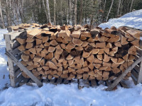 Seasoned firewood 