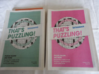 Puzzle/Crossword Books