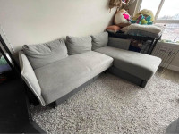 Structube Mini Grey couch sectional
