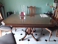 OAK Table with 6 Chairs