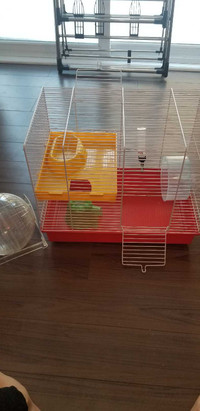 Cage hamster et accesoire 