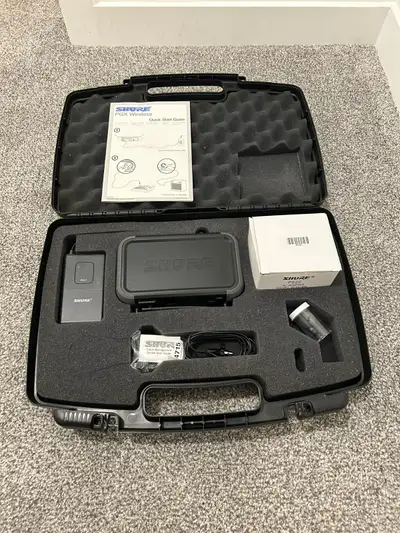 Shure PGX Wireless System with Lapel (Lavalier) Mic – Never Used, View more