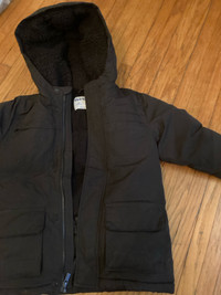Old Navy winter jacket, black - size 5T