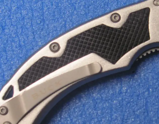 New BUCK MINI ICEMAN Folding Knife in Fishing, Camping & Outdoors in Muskoka - Image 6