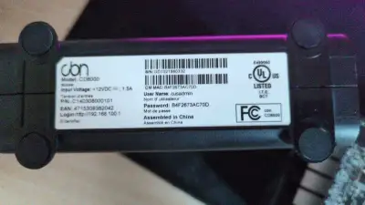 CBN CD8000 Cable Modem, View more