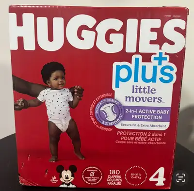 Huggies Plus Little Movers Size 4, View more