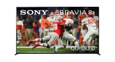 Experience stunning visuals with this Sony BRAVIA 8 II 65" XR80M2 Series 4K UHD HDR QD-OLED Smart Go...