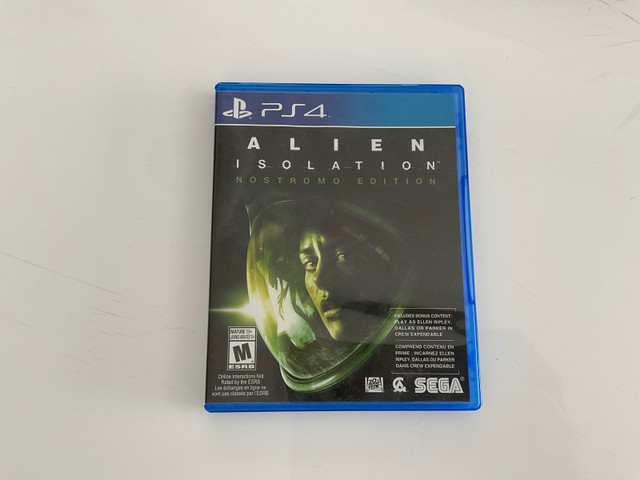 PS4 Alien lsolation nostromo Edition in Sony Playstation 4 in Calgary