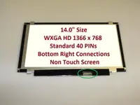 New Chi Mei N140BGE-L41 14.0 Glossy WXGA HD Slim LED LCD Screen