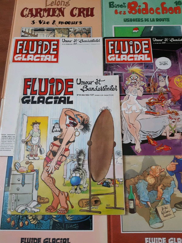 Fluide Glacia
Bandes dessinées BD
7 bd et magazines à vendre in Comics & Graphic Novels in Laurentides