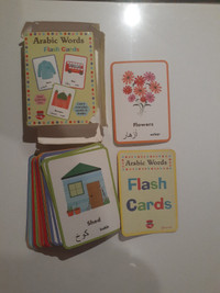Arabic Words Flash Cards Learning
