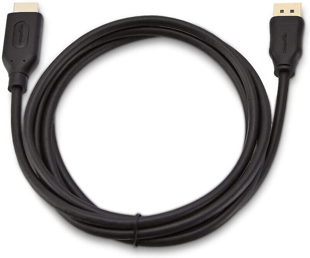 NEW Amazon Basics DisplayPort and HDMI Cables - 6 or 10 Feet in Cables & Connectors in City of Toronto - Image 2