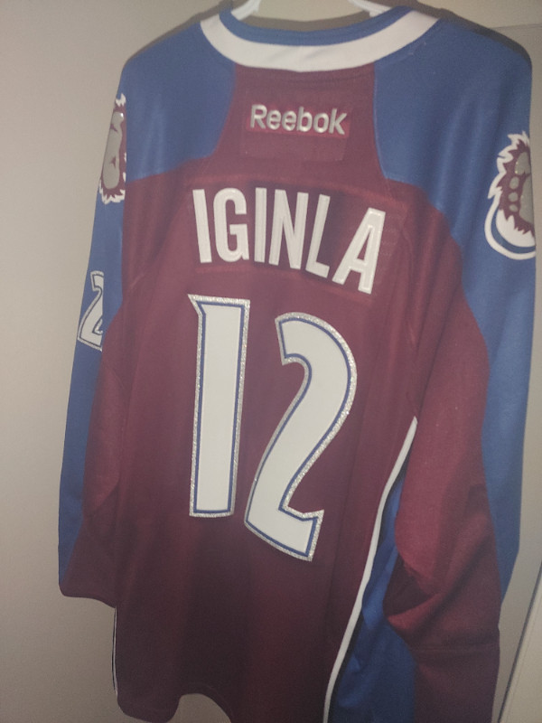 Jarome Iginla authentic jerseys. Mint condition brand new in Hockey in Calgary