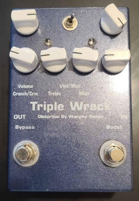 Wampler Triple Wreck Distortion Pedal