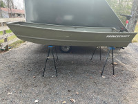 10’ Jon boat with 30 lb electric 