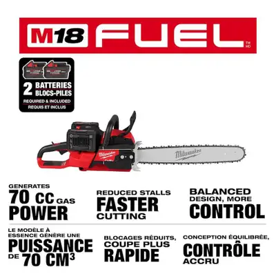 Milwaukee Chainsaw (Brand New), View more