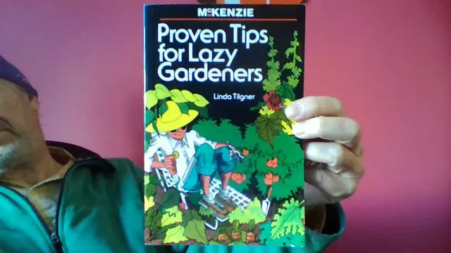 PROVEN TIPS for LAZY GARDENERS - Linda Tilgner 1990 softcover