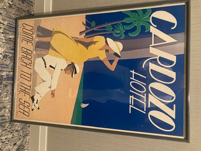 Art Deco Hotel Cardozo Come Back To The Sea by Woody Vondracek, View more