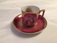 Bavarian mini cup and saucer