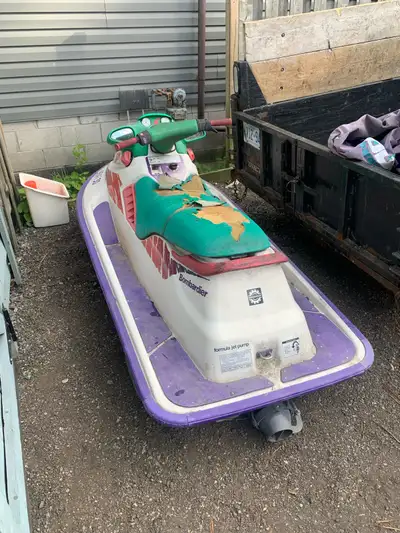 1994 seadoo with reverse blown piston no trailer was running last season. No longer need it want gon...