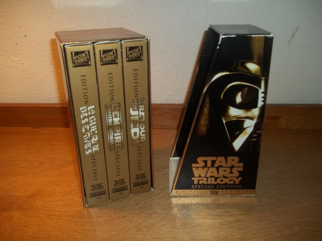 The Star Wars trilogy-Special edition-version française -1997 dans CD, DVD et Blu-ray  à Ville de Montréal - Image 3