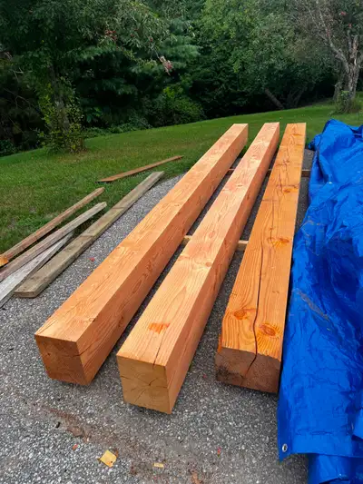 Douglas Fir Timbers DFS 8"x10"x14', View more