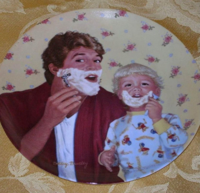 A Father’s Love Collector Plates X2 Vintage Decorative Gift Idea in Arts & Collectibles in Sudbury - Image 3