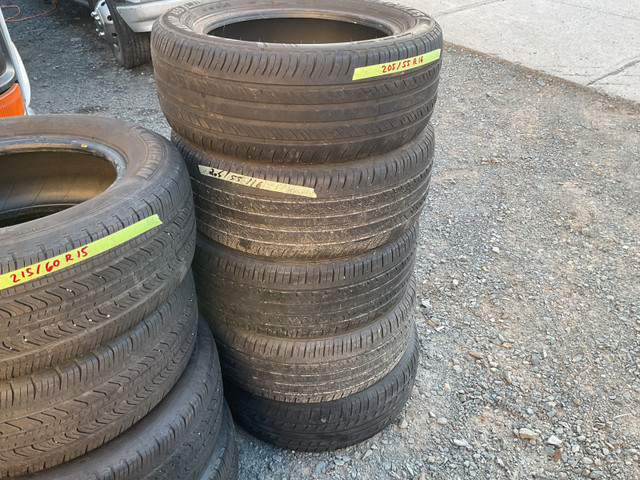 215/60/15 (4) Used Tire Sale !!! in Tires & Rims in Bedford