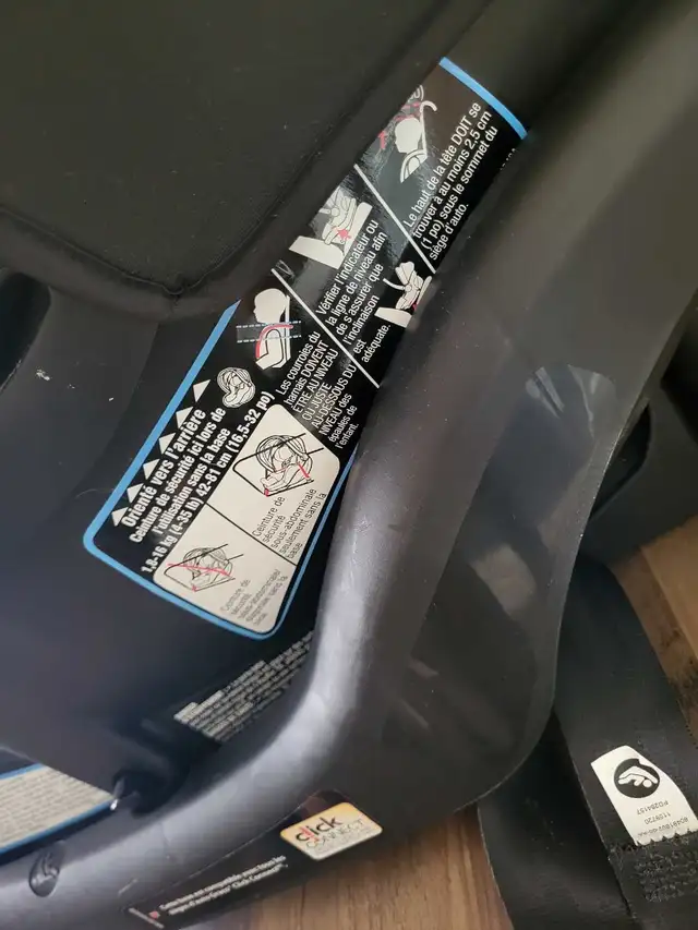 Graco SnugRide 35 Lite LX Infant Car Seat in Gotham in Strollers, Carriers & Car Seats in Edmonton - Image 6