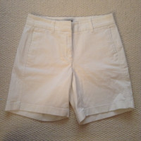 $28 for these brand new J CREW white dressy chino shorts!