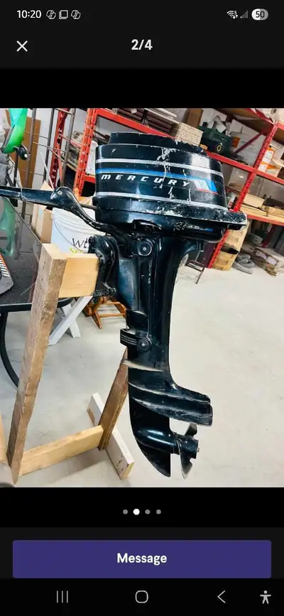 4.5 hp mercury.., View more