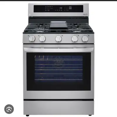 LG 30" Gas Range Excellent Condition –Free Delivery , View more