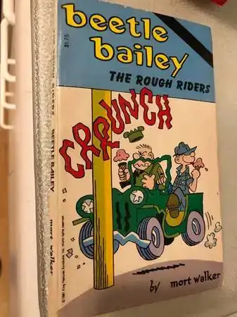 Vintage Book Beetle Bailey The Rough Riders book $10 1982 by Mo, View more