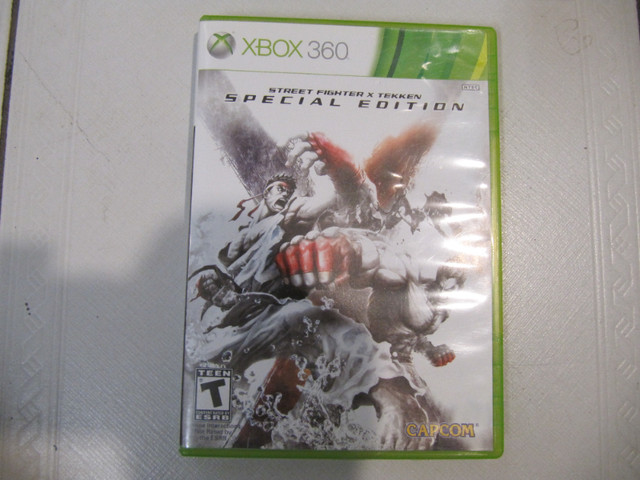 Xbox 360 Street Fighter X Tekken Special Edition XCondition 2012 in XBOX 360 in Mississauga / Peel Region
