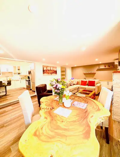 Enjoy living in this beautifully finished, fully furnished one-bedroom suite located in one of the m...