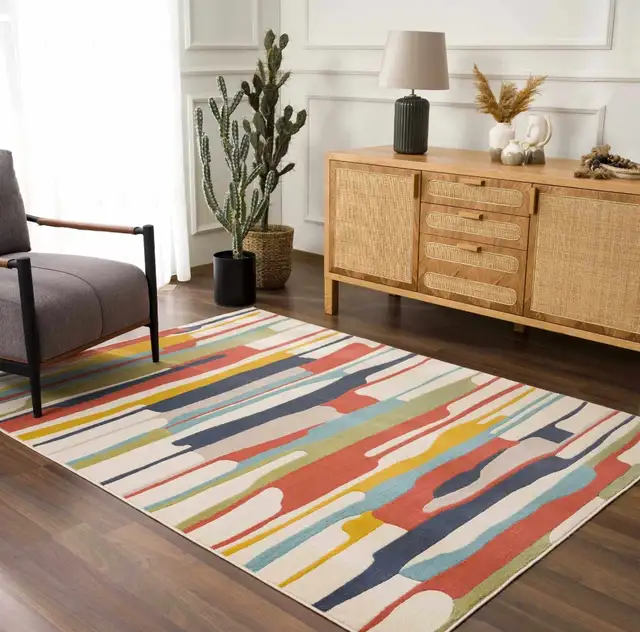 Brand new area rug 5'3" x 7'3"