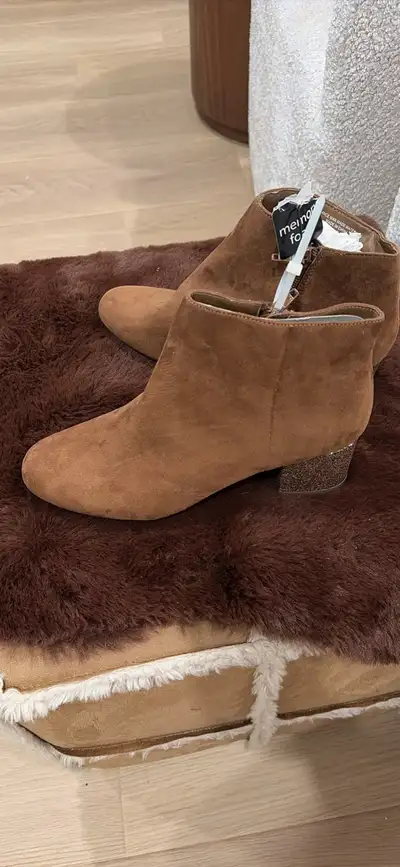 AZ Paisley Suede Boots, View more